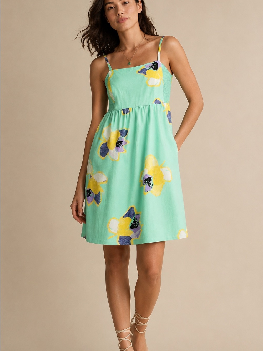 Anthropologie Corey Lynn Calter Sketchbook Floral Dress – Size Small